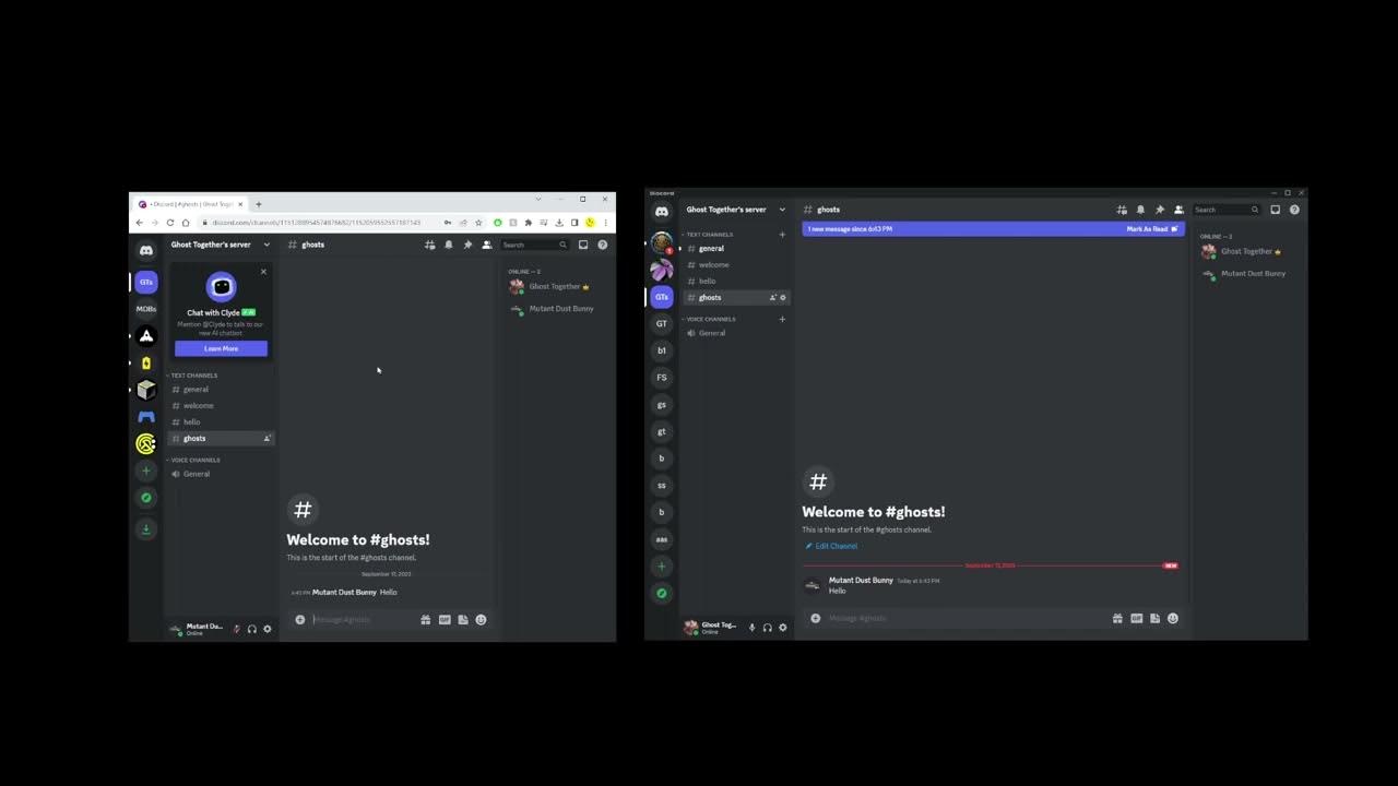 How to leave a discord server remove discord server from list youtube