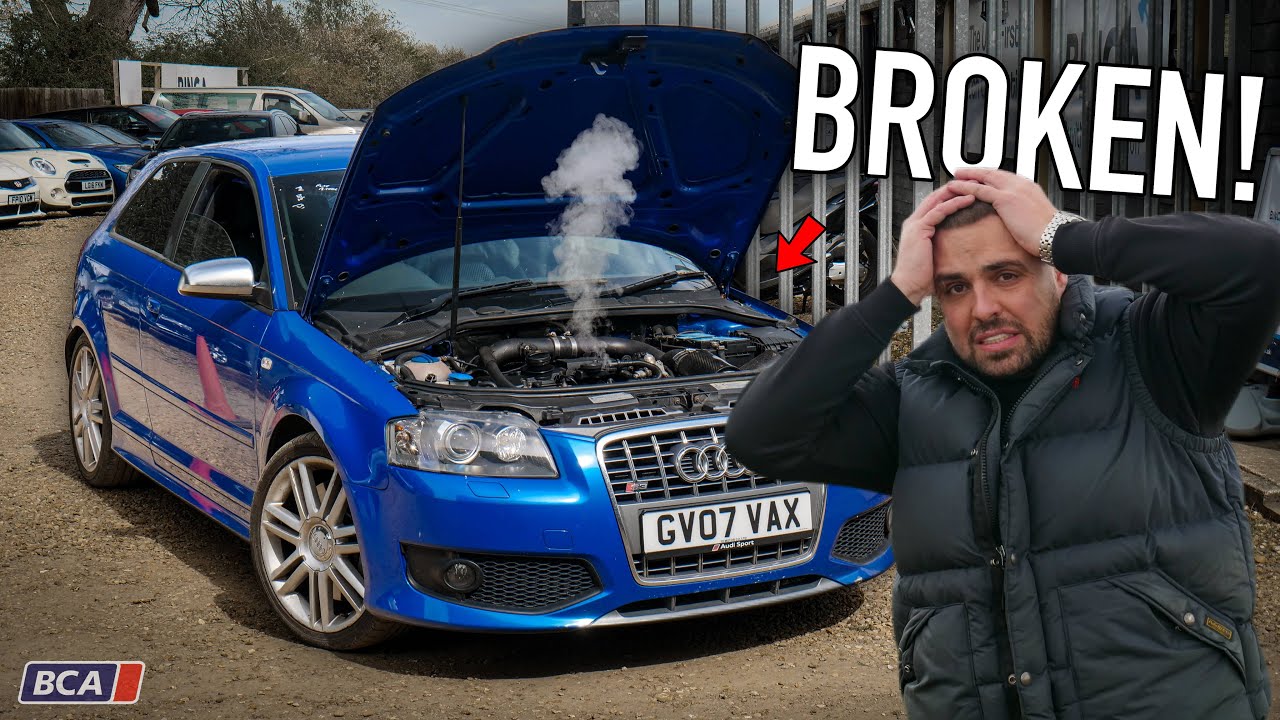I Bought A CHEAP BROKEN Audi S3! (From Auction) - YouTube