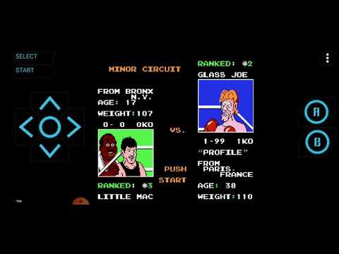 Demonstration of Star punch in Punch Out