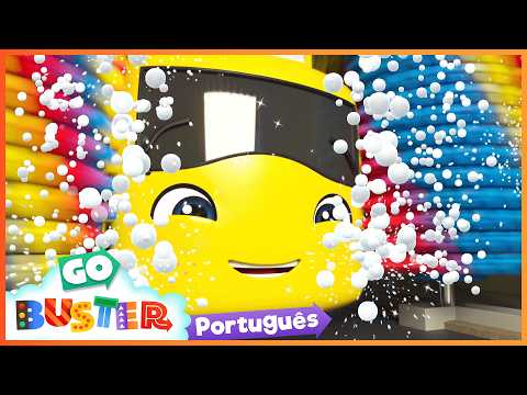 Car Wash Song 🫧 Lellobee in Portuguese 🎵 Children's Songs