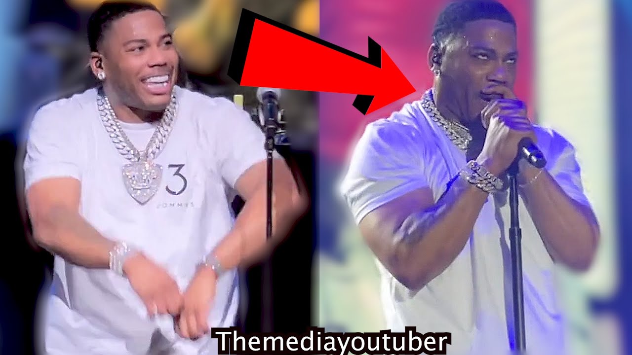 Nelly Eyes ROLL In The BACK of His HEAD on Cloud 9 While Performing On