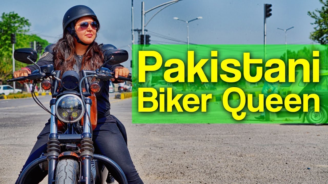 Pakistani Biker Queen Guliashan Tariq Is Now Taking A Trip Around Punjab | Desi Tv