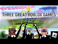Three Great ROBLOX Games Part 4