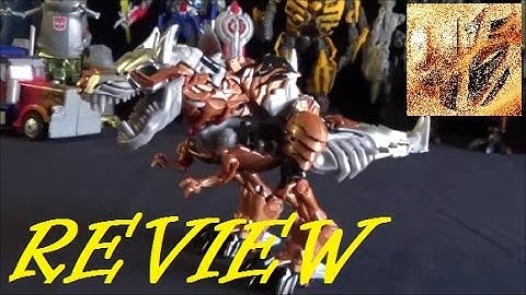Toy Review: Transformers Age Of Extinction Grimlock Voyager Class / Hasbro 2014