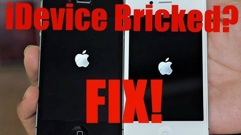 How to: Fix an iDevice in Boot Loop/Brick Mode