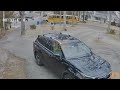 Kid crossing street to bus in Jackson nearly run over