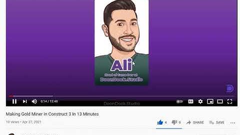Repost - Making Gold Miner In Construct 3 In 13 Minutes by @Ali at DoonDookStudio w link