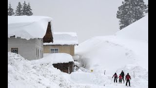 Самые сильнейшие снегопады за последнее время. The heaviest snowfalls in recent years