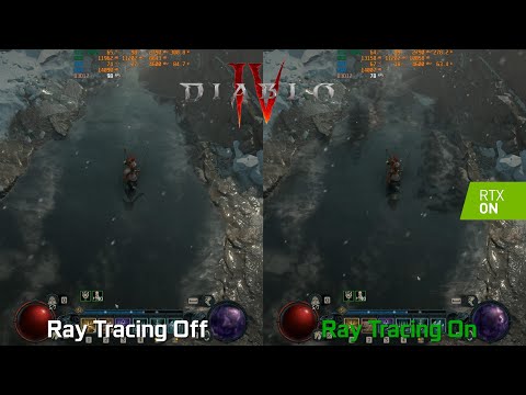 Diablo 4 Ray Tracing On vs Off - Graphics/Performance Comparison | RTX 4080 4K