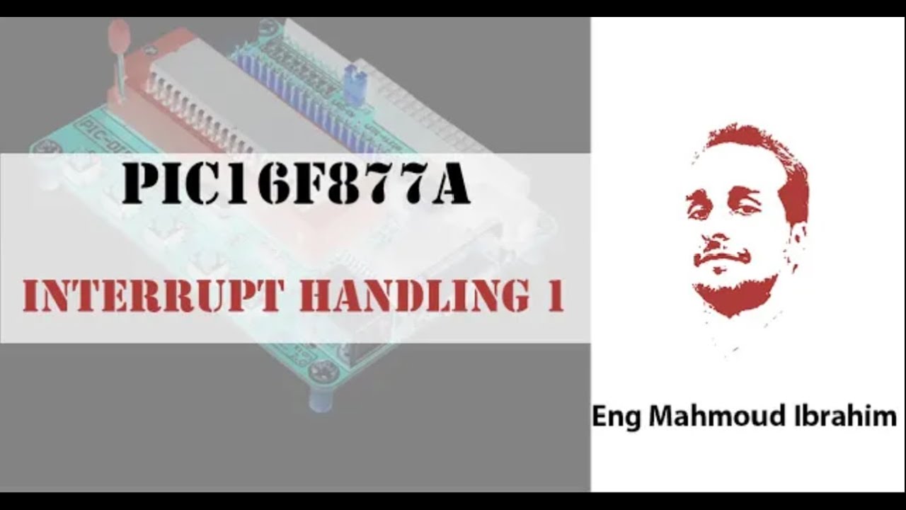 CSE Interrupt handling with PIC16F877a Lab 1 2023 - YouTube