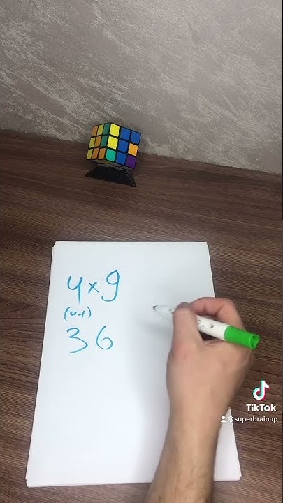 Таблица умножения для детей! Умножение на 9!!₽ - YouTube