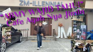 “Penasaran Rasanya? Ngopi di Cafe Ayah Jimin BTS 🇰🇷 | Cicip Bolu & Minuman”