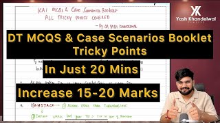 All Tricky points from Case Scenarios & MCQs in Just 20 Mins| Must Watch| Yash Khandelwal