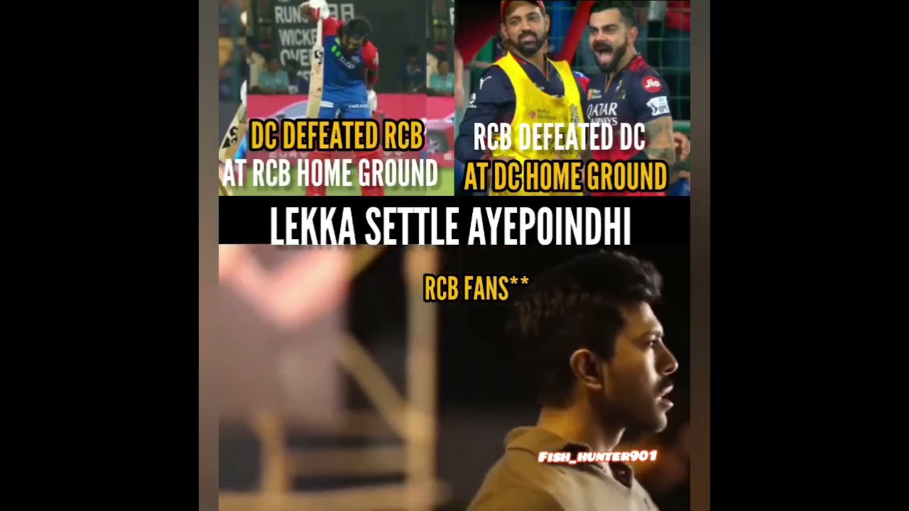 RCB avenged DC- IPL 2025