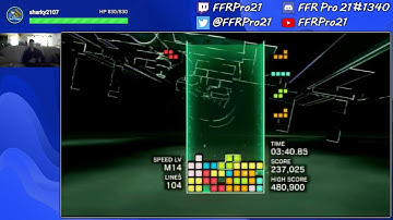 Switch - Tetris Effect: Connected (Master Mode) - 192 Lines (M14 Start)