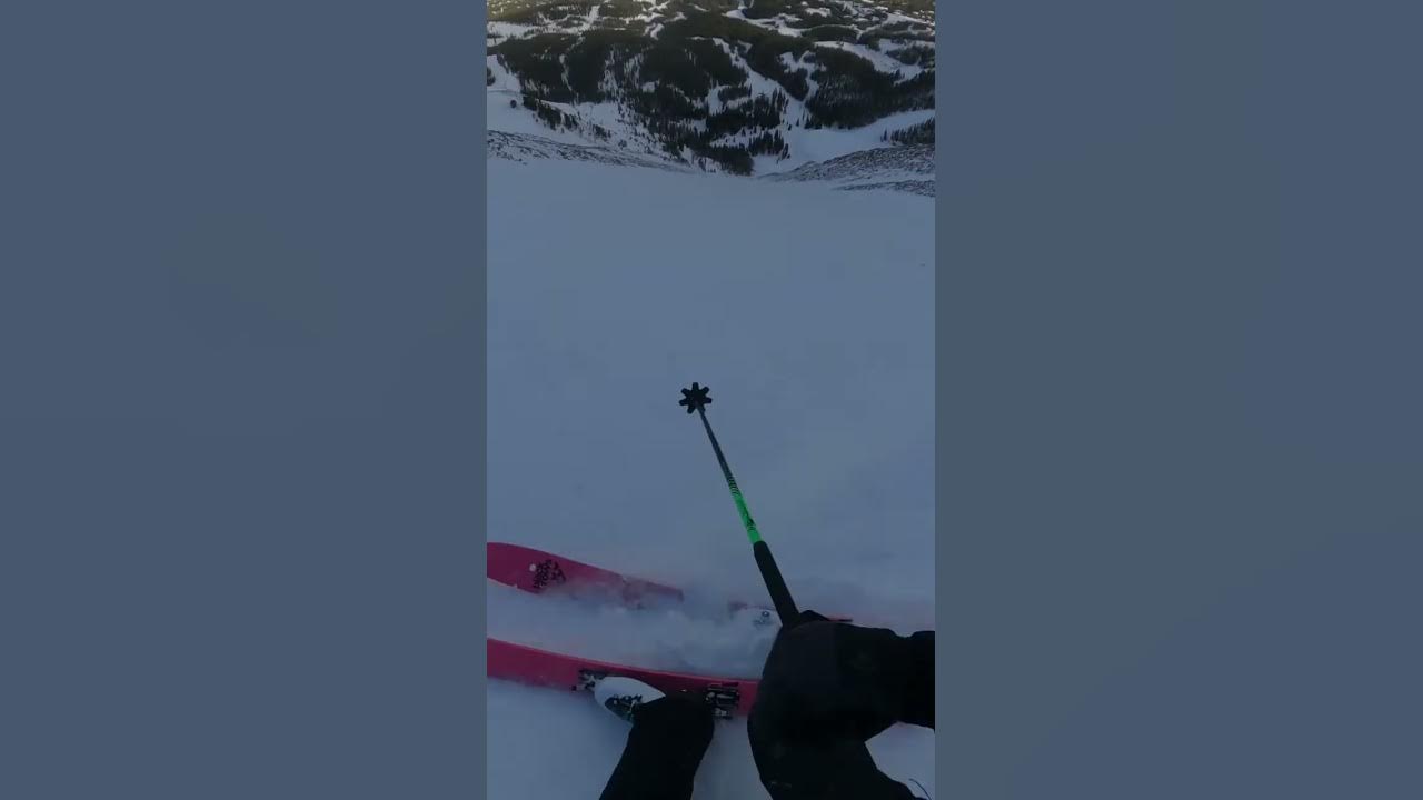 SKIING A NO FALL ZONE YouTube