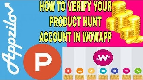 How To Complete And Verify Product Hunt Account in Wow app appzilo |Urdu/Hindi|