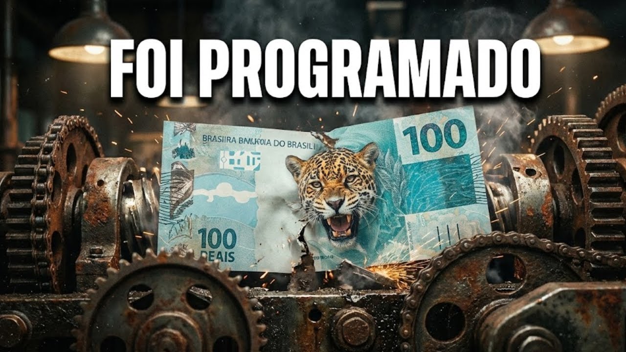 A ENGENHARIA DA POBREZA: Por que o Brasil foi desenhado para você falhar