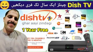 Dish TV Free Promo offer 190+ Channels