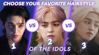CHOOSE YOUR FAVORITE HAIRSTYLE OF THE IDOLS MALE IDOL VER. #2 (EXTREMELY HARD)|[KPOP GAME]