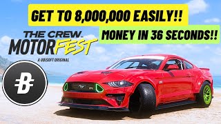 The Crew Motorfest Money Glitch Fastest Money Method 36 Seconds