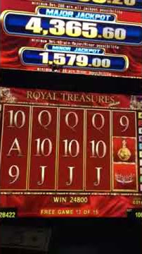 ROYAL TREASURES SLOT GAME MACHINE FOR SALE