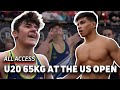 Follow the madness of the u20 65kg field at the 2024 us open