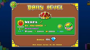 #2025 Werpa (by J0eyOnGD & loafboi) [Geometry Dash]