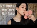 STYLENANDA 3CE Mood Recipe Blush Review | Swatches | Demo