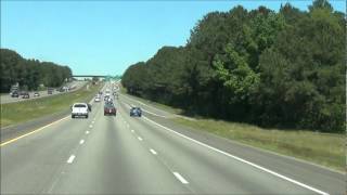 South Carolina - Interstate 77 North - Mile Marker 10-20 (4/12/12)