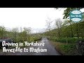 DRIVING IN YORKSHIRE DALES, ARNCLIFFE TO MALHAM