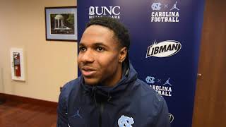 Emery Simmons Mercer-UNC Postgame Interview (11/23/2019)