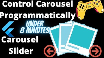 Flutter Banner / Image Carousel | Flutter Programmatically Controllable Image Slider