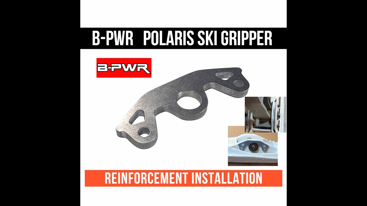 Ski Braces For Polaris Axys/RMK/Pro Sleds (600, 800, 850) – Gripper Ski Model