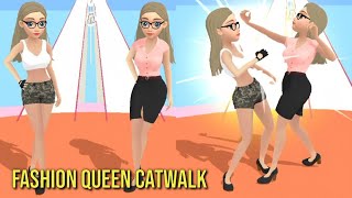 FASHION QUEEN CATWALK 👸♥️👗 FUN GAME, NEW LEVEL GAME PLAY ANDROID part 21 screenshot 3