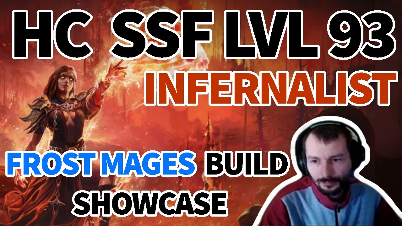 Path of Exile 2 HCSSF LVL 93 Infernalist highlights