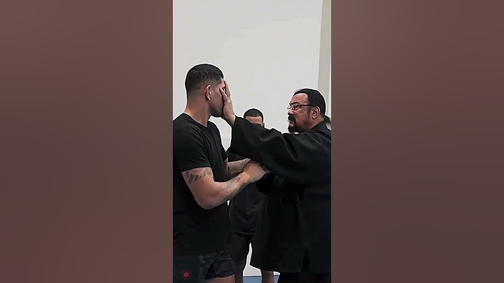 Steven Seagal teaches Alex Pereira