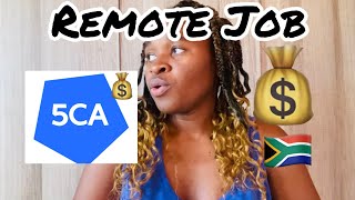 Remote Job | 5CA | #workfromhome  | how to make money online