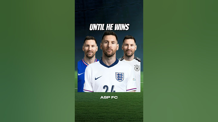 I added Lionel Messi to every team at Euro 2024 until he wins the trophy!