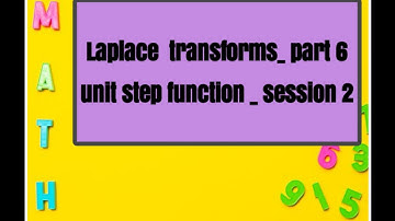 unit step function _ part 2 _Laplace transforms _discontinuous function