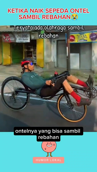 WHEN RIDING A BIKE WHILE LYING DOWN #viralvideo