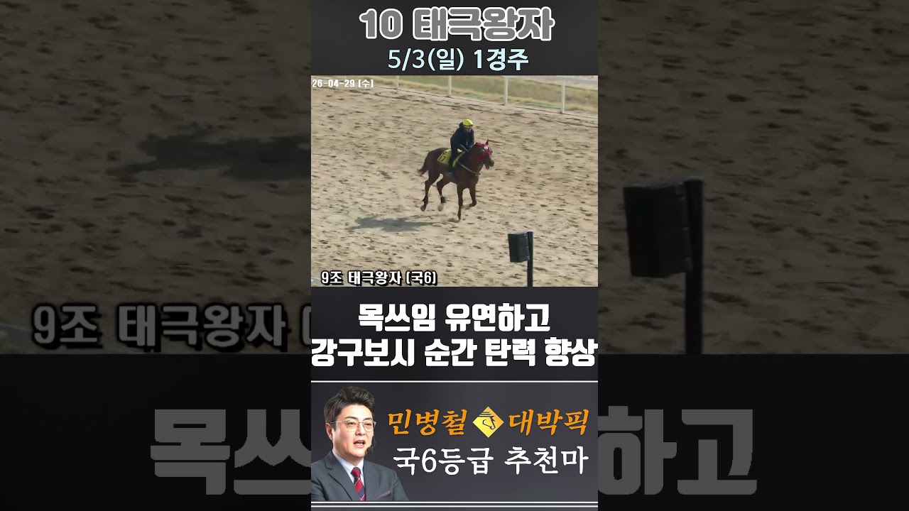 [서울 경마] 민병철 대박픽 2026년 5월 3일 일요 1R 추천마3 #경마 #automobile #하이라이트 #horse #한국마사회 #riding #korean #게임 #뉴스