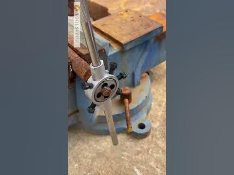 Thread Repair Tool for Bolts - YouTube