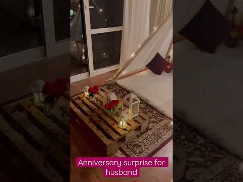 Romantic surprise for