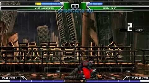 ¶¶Mugen ¶KOF¶ Battle¶¶ Kyo Kusanagi vs Dark Clone Iori 9