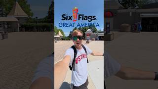 Left or Right?! #rollercoaster #sixflags #amusementpark @SFGAm144