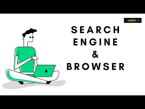 Learn the difference between search engine and web browser