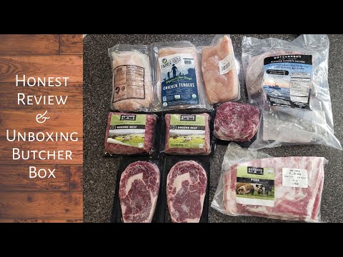 Butcher Box Unboxing  See What's Inside The Box 