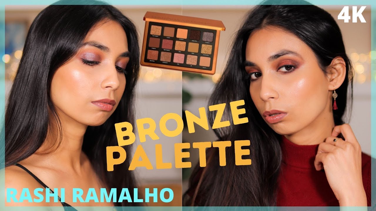 Natasha Denona BRONZE Palette Review with 3 EASY Looks on Brown/Medium/Indian Skin
