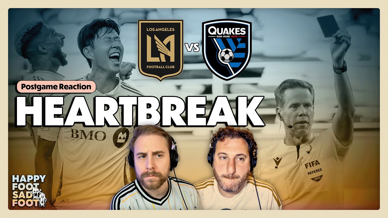 Heartbreak in the Final Minute: LAFC Fans React to Draw with a Man Down vs San Jose